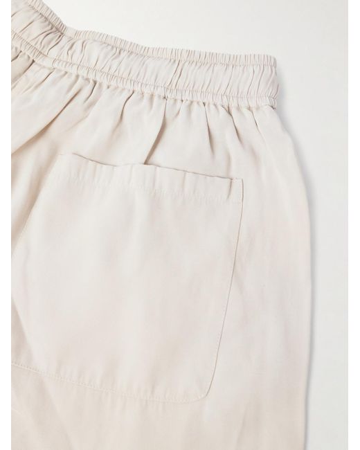 Shorts A Gamba Dritta di Amiri in Natural da Uomo