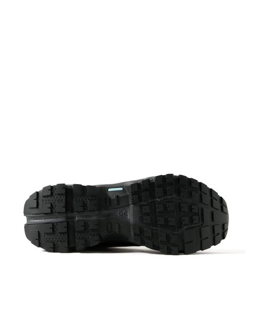On Shoes Black Cloudrock Rubber-trimmed Mesh Trail Sneakers for men