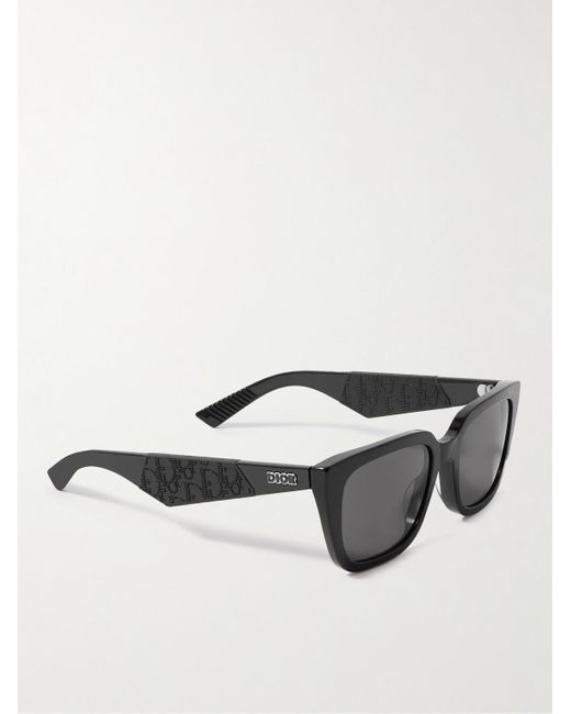 Dior Gray Dior B27 S2i D-frame Acetate Sunglasses for men
