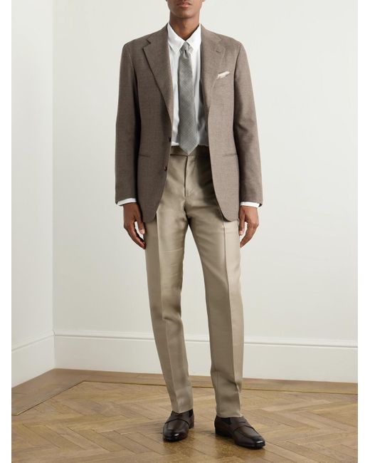 Pantaloni A Gamba Dritta di Tom Ford in Natural da Uomo
