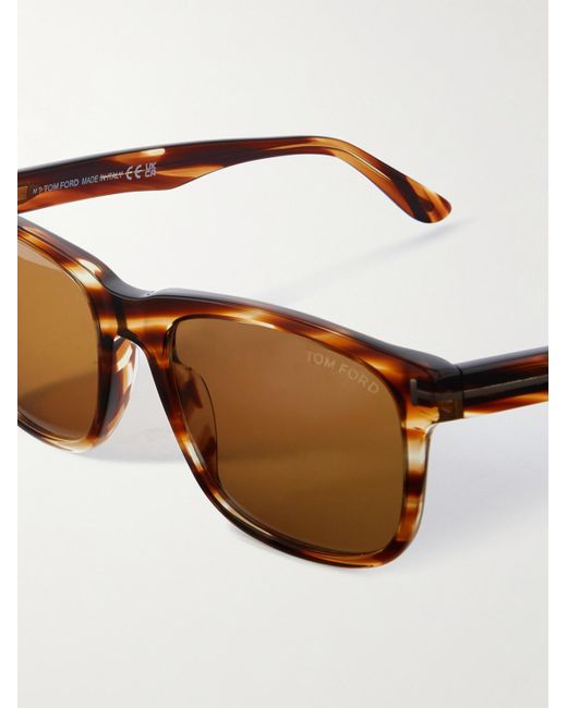 Tom Ford Multicolor Stephenson D-frame Tortoiseshell Acetate Sunglasses for men