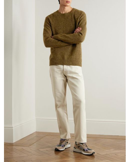 NN07 Green Lee 60011 Knitted Sweater for men