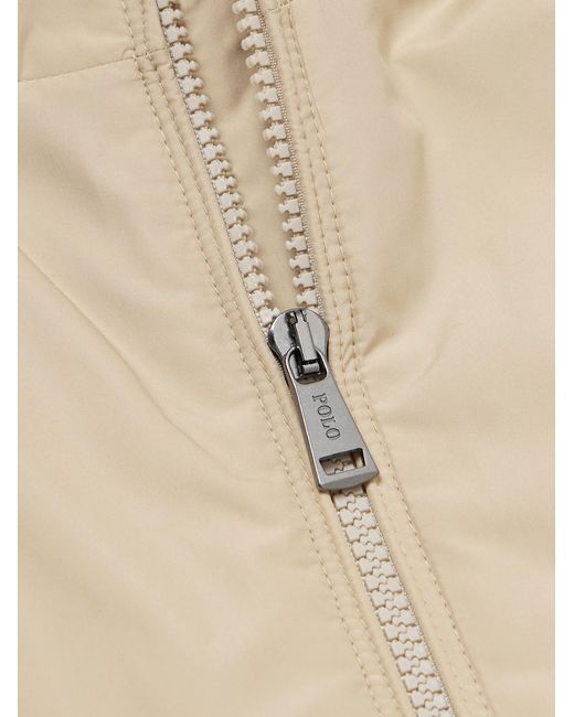 Polo Ralph Lauren Natural Logo-Embroidered Padded Recycled Shell Gilet for men