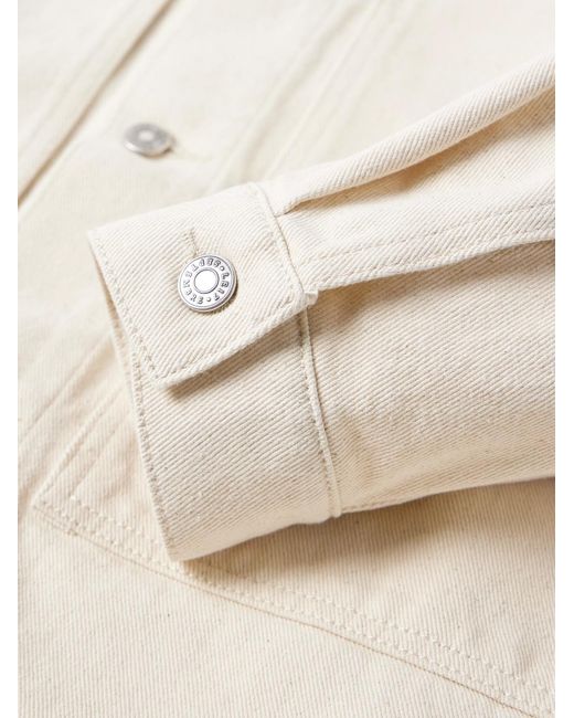 LE17SEPTEMBRE Natural Denim Jacket for men