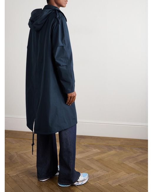 A.P.C. Blue Antonin Shell Parka for men