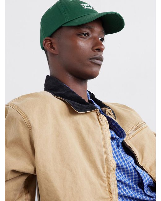 Corridor NYC Green Ny Ny Embroidered Cotton-Twill Baseball Cap for men