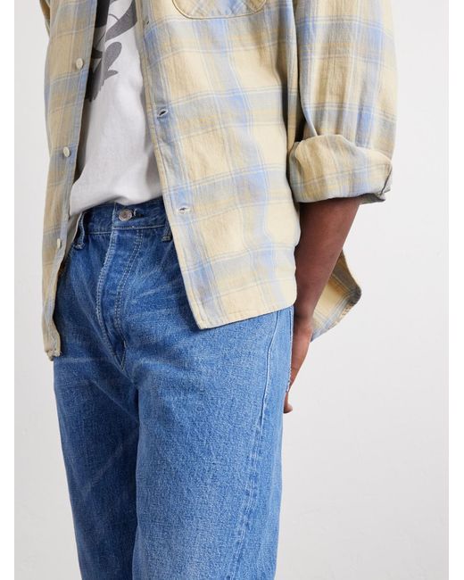 Remi Relief Blue Straight-Leg Jeans for men