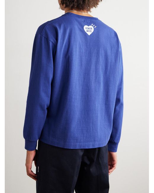 Maglia di Human Made in Blue da Uomo
