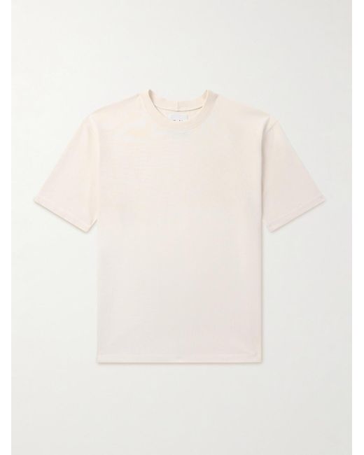 Drake's Natural Hiking Slim-fit Cotton-jersey T-shirt for men