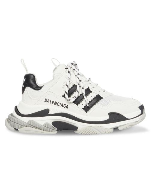 Balenciaga White X Adidas Track Forum Sneakers for men