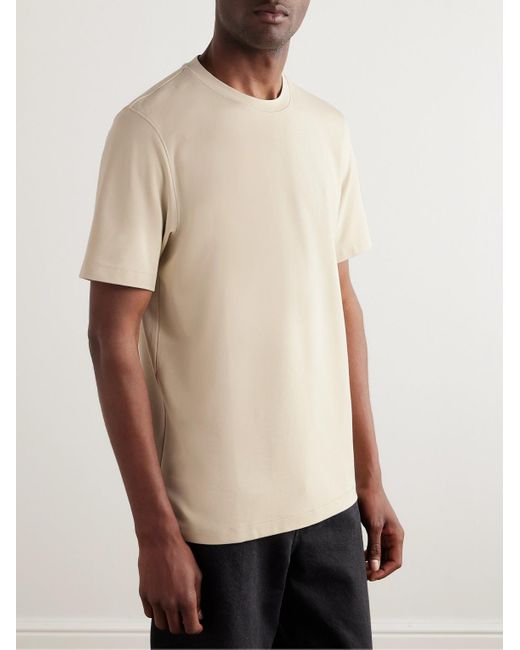 Theory Natural Ryder Stretch-jersey T-shirt for men