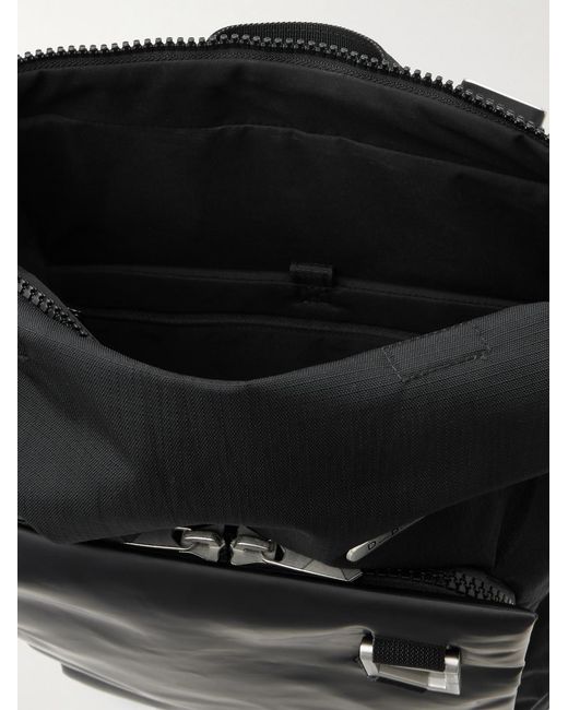 Db Journey Black Entour Panelled Ripstop Backpack for men