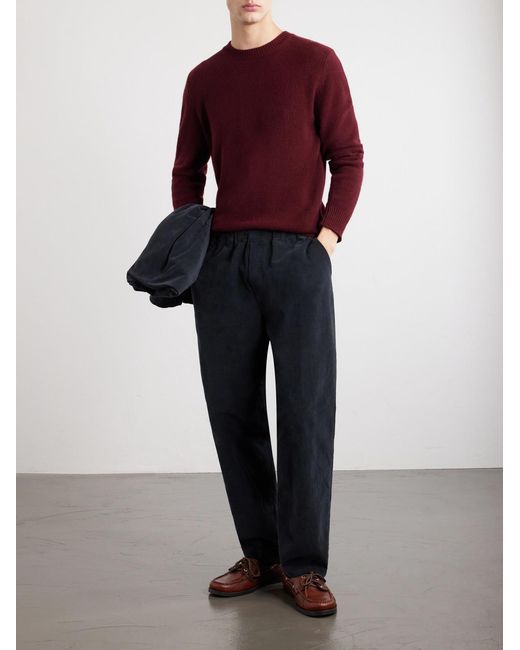 Barena Red Cashmere Sweater for men