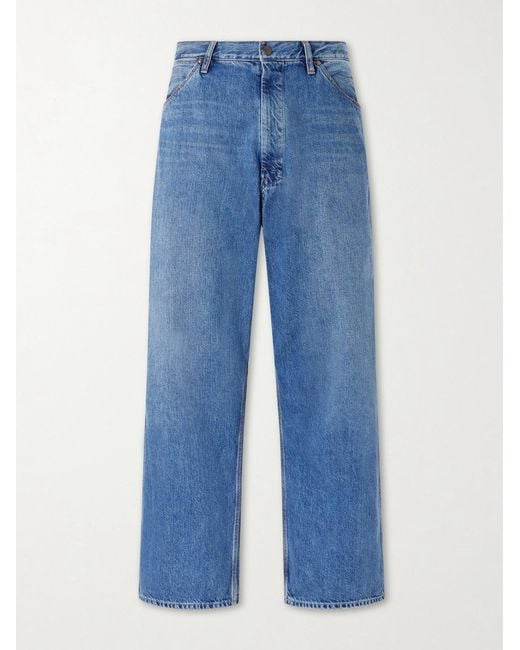 Beams Plus Blue Painters Straight-leg Jeans for men