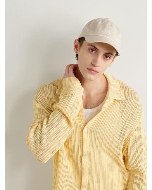 Polo Ralph Lauren Natural Logo-embroidered Cotton-twill Baseball Cap for men