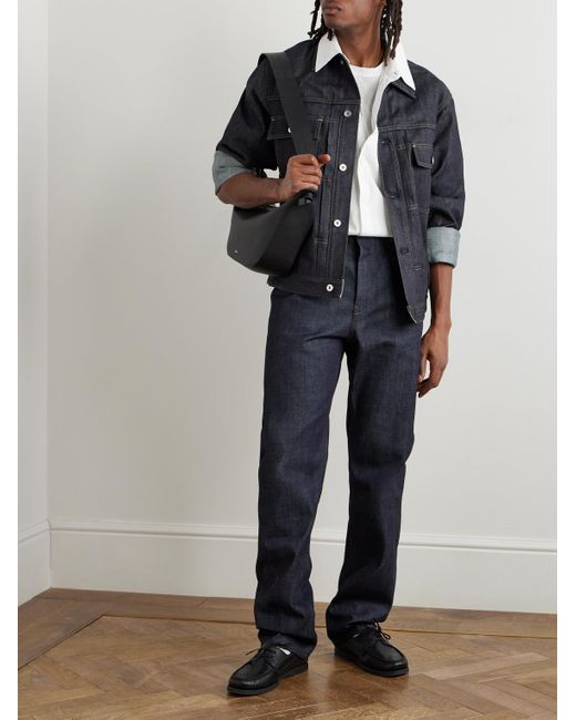 Jeans A Gamba Dritta di Jil Sander in Blue da Uomo