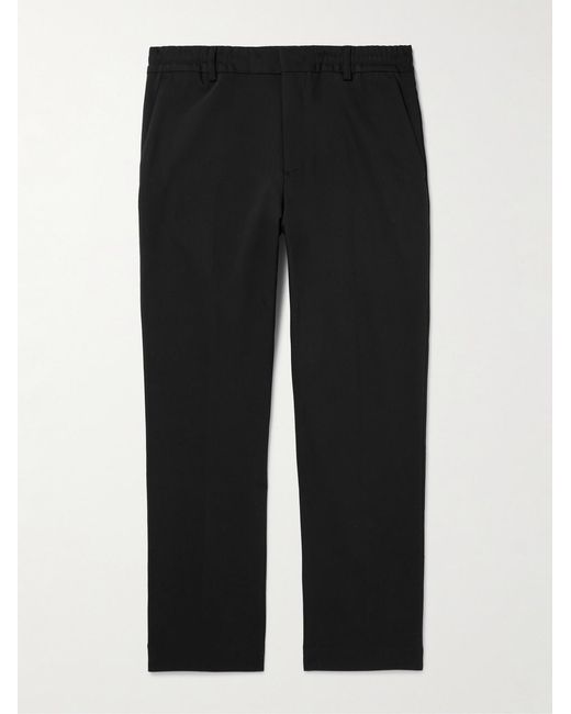 NN07 Black Billie 1733 Tapered Stretch Cotton-Blend Trousers for men
