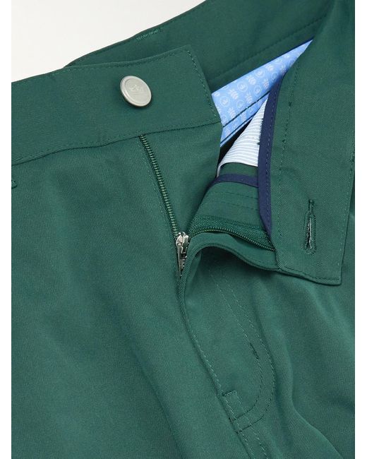 Peter Millar Green Eb66 Slim-fit Straight-leg Tech-twill Golf Trousers for men