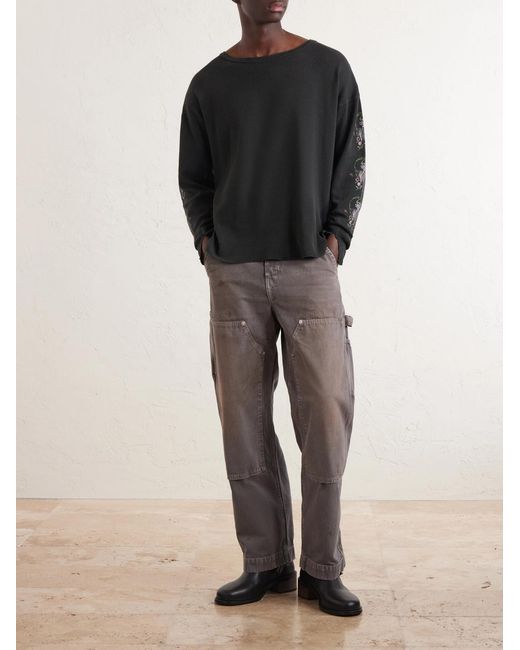 Enfants Riches Deprimes Gray Straight-Leg Jeans for men