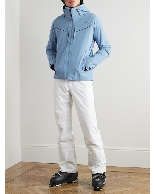 Kjus Blue Formula Padded Hooded Ski Jacket for men