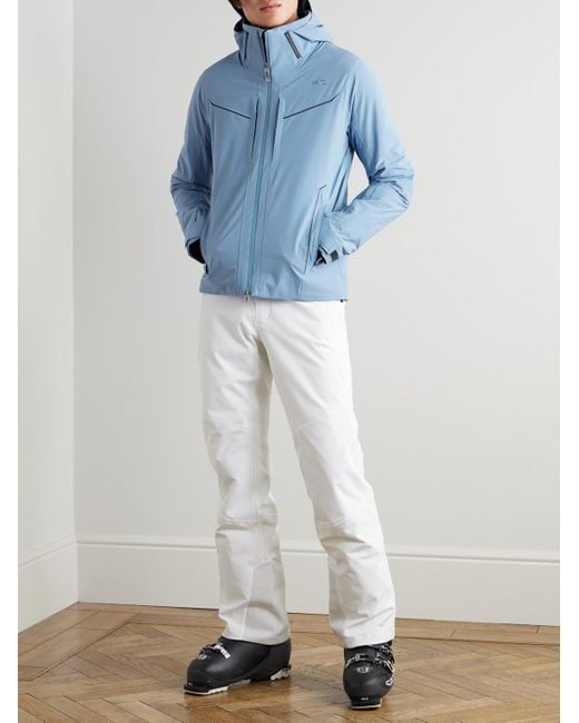 Kjus Blue Formula Padded Hooded Ski Jacket for men