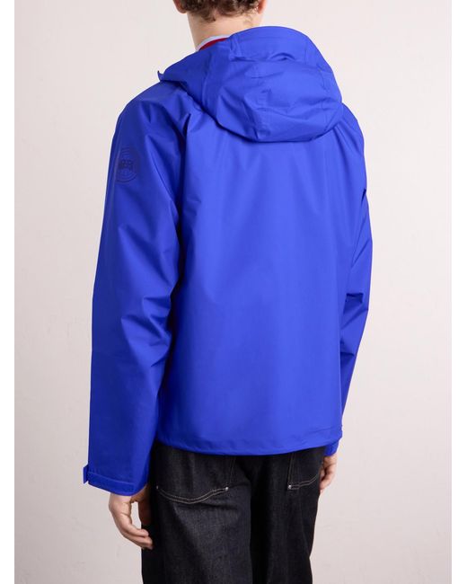 Canada Goose Blue Horizon Rain Shell Hooded Jacket for men