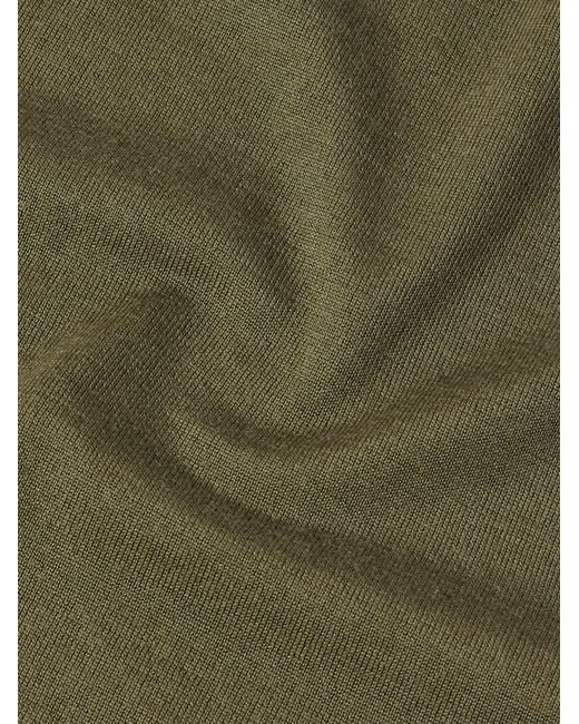 Massimo Alba Green Cashmere Sweater for men