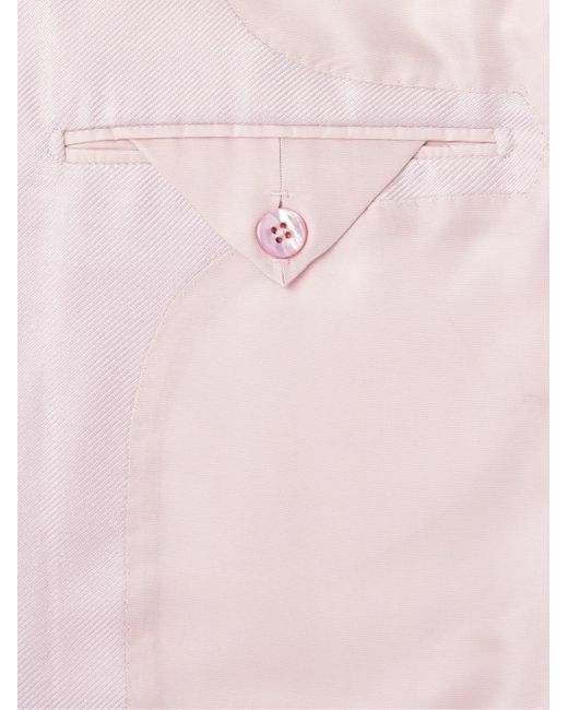 Tom Ford Pink O'connor Silk-twill Suit Jacket for men