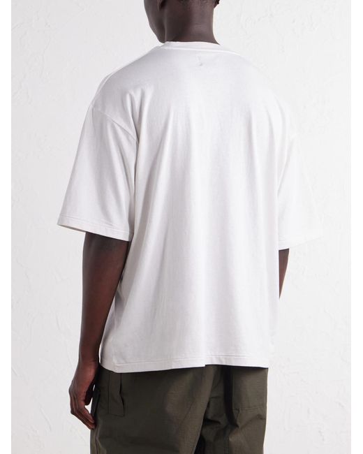 Polo Ralph Lauren White Logo-Print Cotton-Jersey T-Shirt for men
