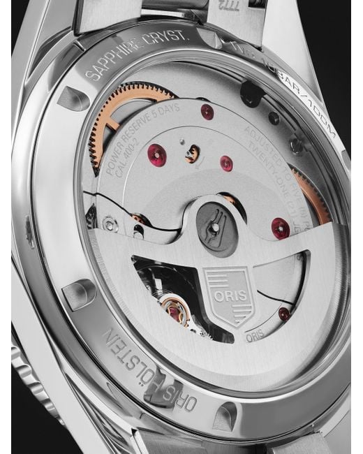 Oris Black Divers Sixty-Five Automatic Stainless Steel Watch, Ref. 01 400 7772 4054-07 8 20 18 for men