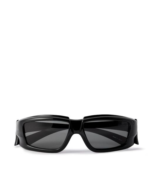 Rick Owens Black Rick D-frame Acetate Sunglasses for men