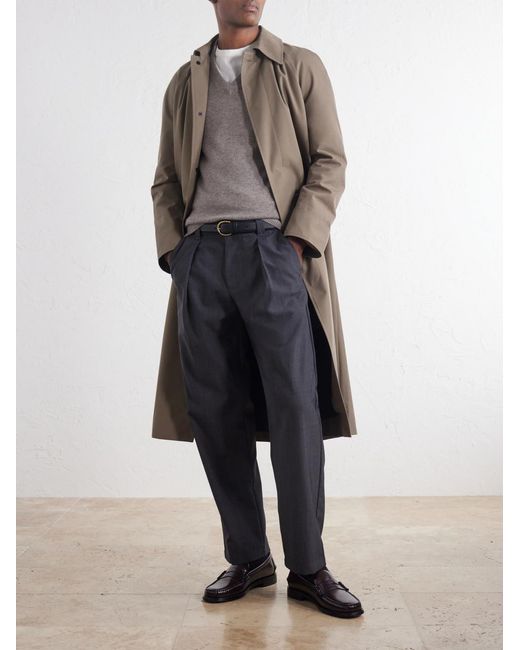 Sease Gray Cashmere Sweater for men
