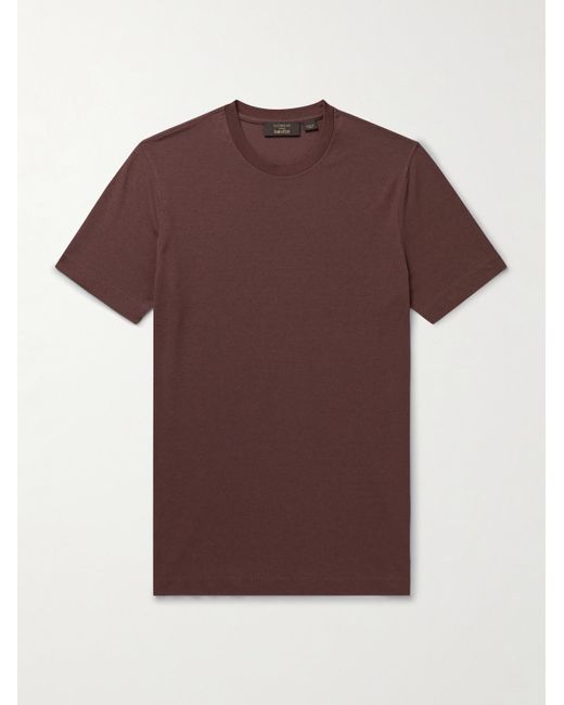 Slowear Red Slim-Fit Icecotton T-Shirt for men