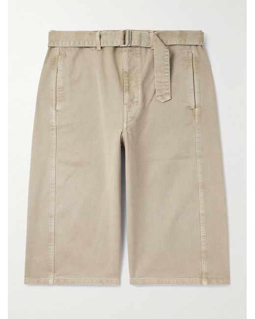 Shorts A Gamba Larga di Lemaire in Natural da Uomo