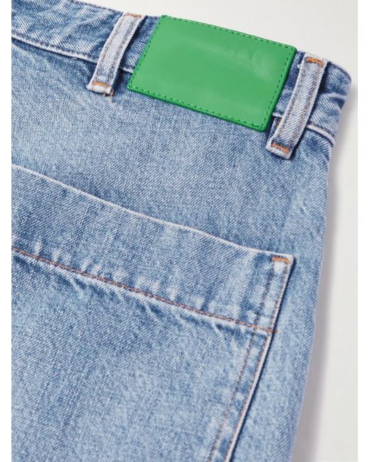 Bottega Veneta Blue Straight-Leg Jeans for men