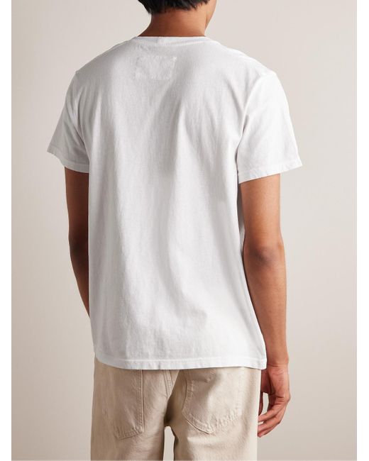 Nili Lotan White Bradley Cotton-Jersey T-Shirt for men