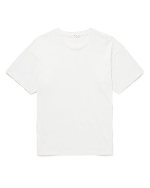 The Row White Lawson Organic Cotton-Jersey T-Shirt for men