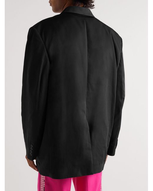 Acne Black Juylio Unstructured Faille Blazer for men