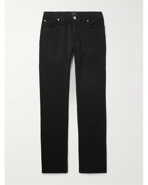 Brioni Black Maribel Slim-fit Straight-leg Jeans for men