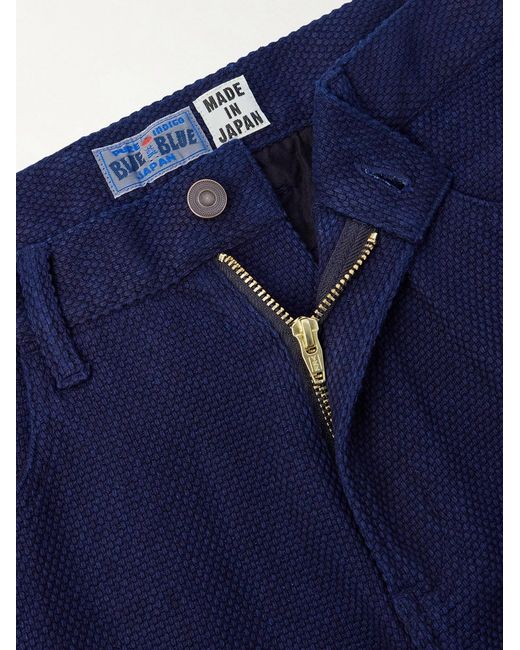 Blue Blue Japan Blue Sashiko Straight-leg Jeans for men