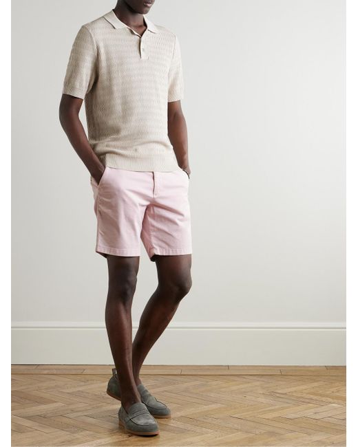 Bermuda A Gamba Dritta di Mr P. in Pink da Uomo