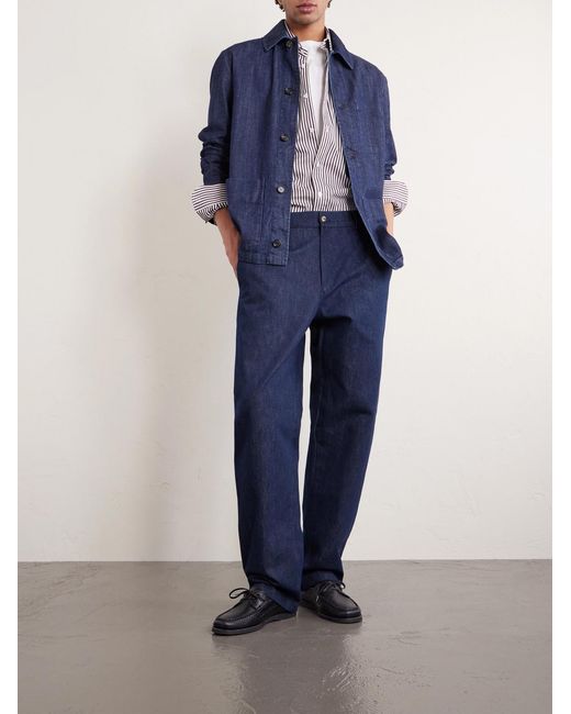 Slowear Blue Denim Jacket for men
