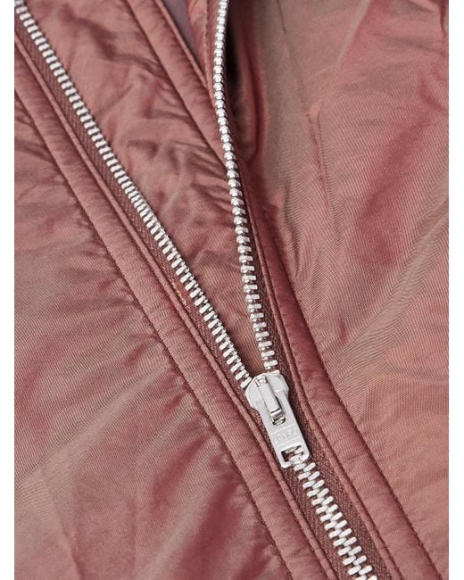 Our Legacy Red Slight Iridescent Shell Jacket for men