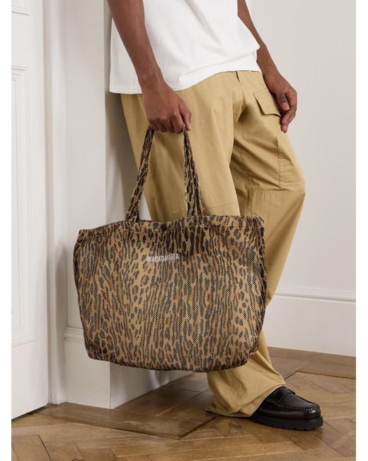 ワコマリアSPEAKEASY LEOPARD MESH SHOULDE SPEAK EASY / LEOPARD MESH SHOULDER BAG【BLUE】｜WACKO MARIA