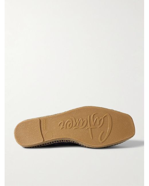 Castaner Blue Pablo Suede Espadrilles for men