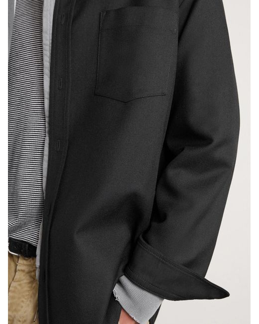 A.P.C. Blue Twill Overshirt for men