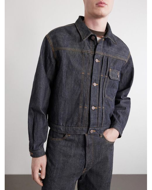 Visvim Blue Denim Jacket for men