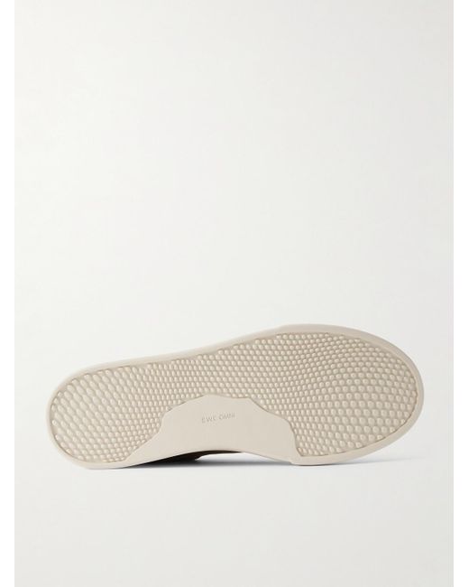 Omni Brown Dellow Suede Sneakers for men