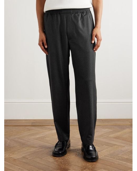 A Kind Of Guise Gray Banasa Tapered Virgin Wool Trousers for men