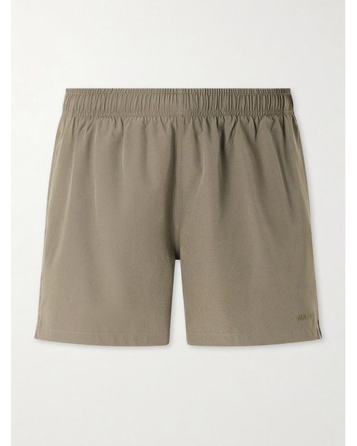 NN07 Green Holiday 10039 Straight-Leg Short-Length Recycled-Shell Swim Shorts for men